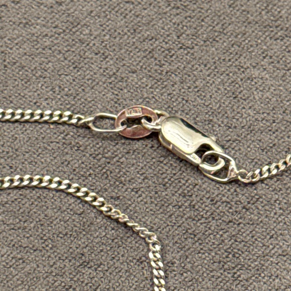 🌟2 X HOST PICK🌟BRAND NEW🌟14 Karat White Gold Chain in 18 inches NWOT - Picture 3 of 10